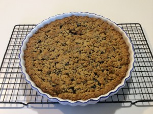 Whole Wheat Raspberry Bars in Tart Pan