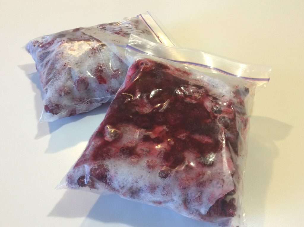 Frozen Raspberries