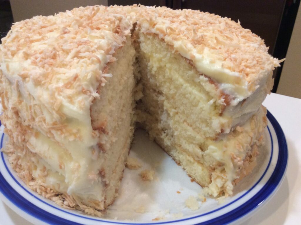 Old Fashioned Coconut Cake