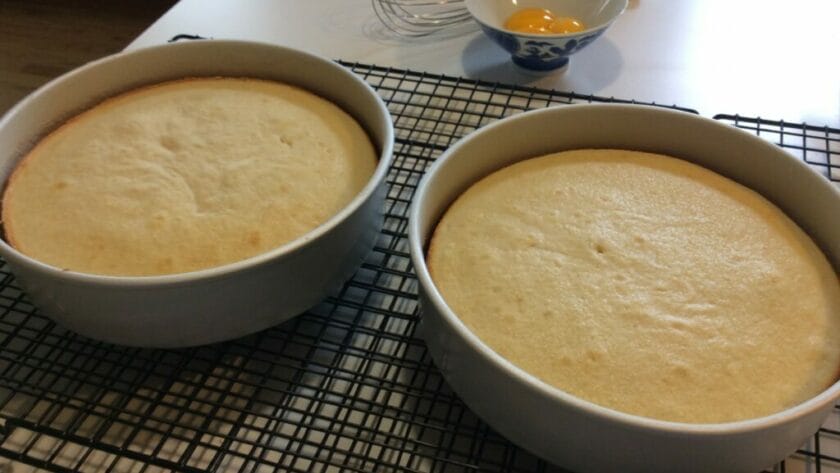 Simple Golden Cake