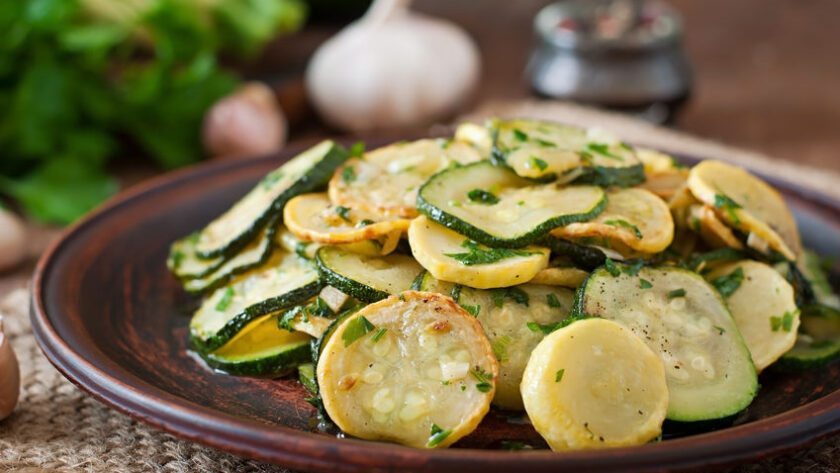 Zucchini and Summer Squash Saute