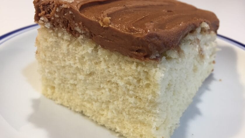 Best White Cake from Scratch