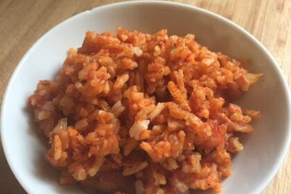 Charleston Red Rice in small bowl