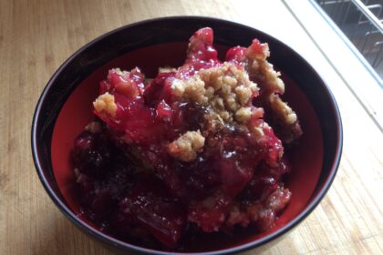 Easy Blackberry Crumble