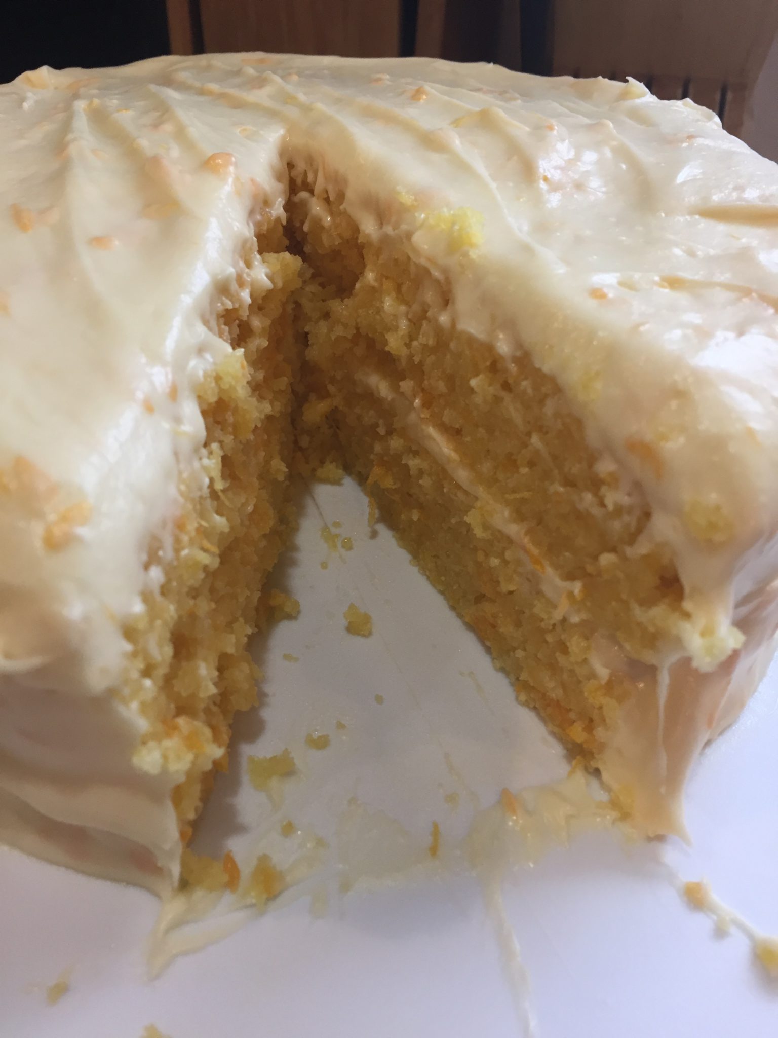 Mandarin Orange Cake from Scratch - Baking Naturally
