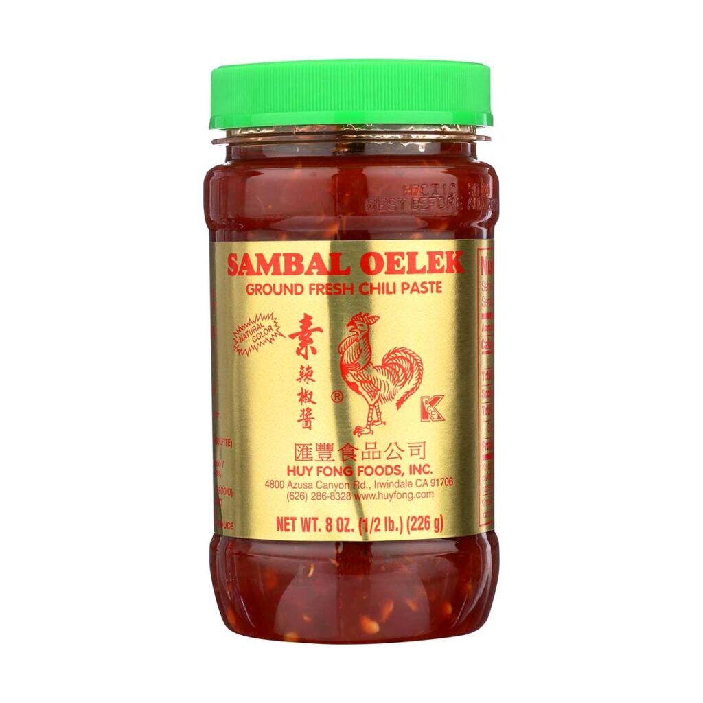 Sambal Oelek Ground Fresh Chili Paste