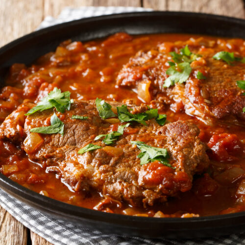 Cube Steak with Red Gravy - Baking Naturally