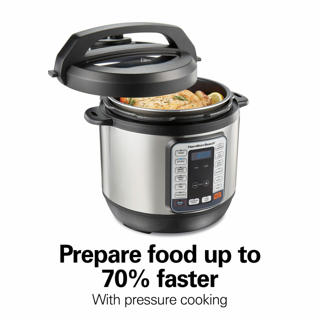 Hamilton Beach Automated Pressure Cooker for the perfect Instant Pot Chuck Roast