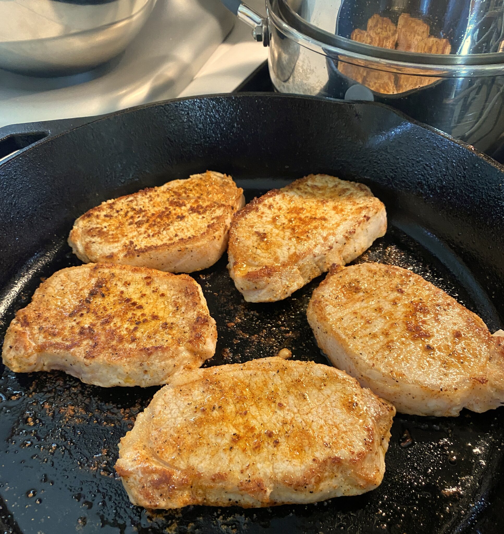 Best Pan-Seared Pork Chops - Baking Naturally