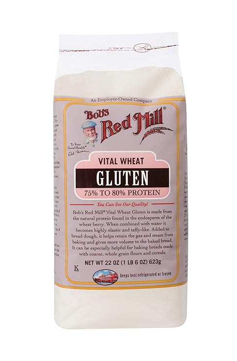 Bag of Gluten Supplement used in Homemade Sesame Seed Buns