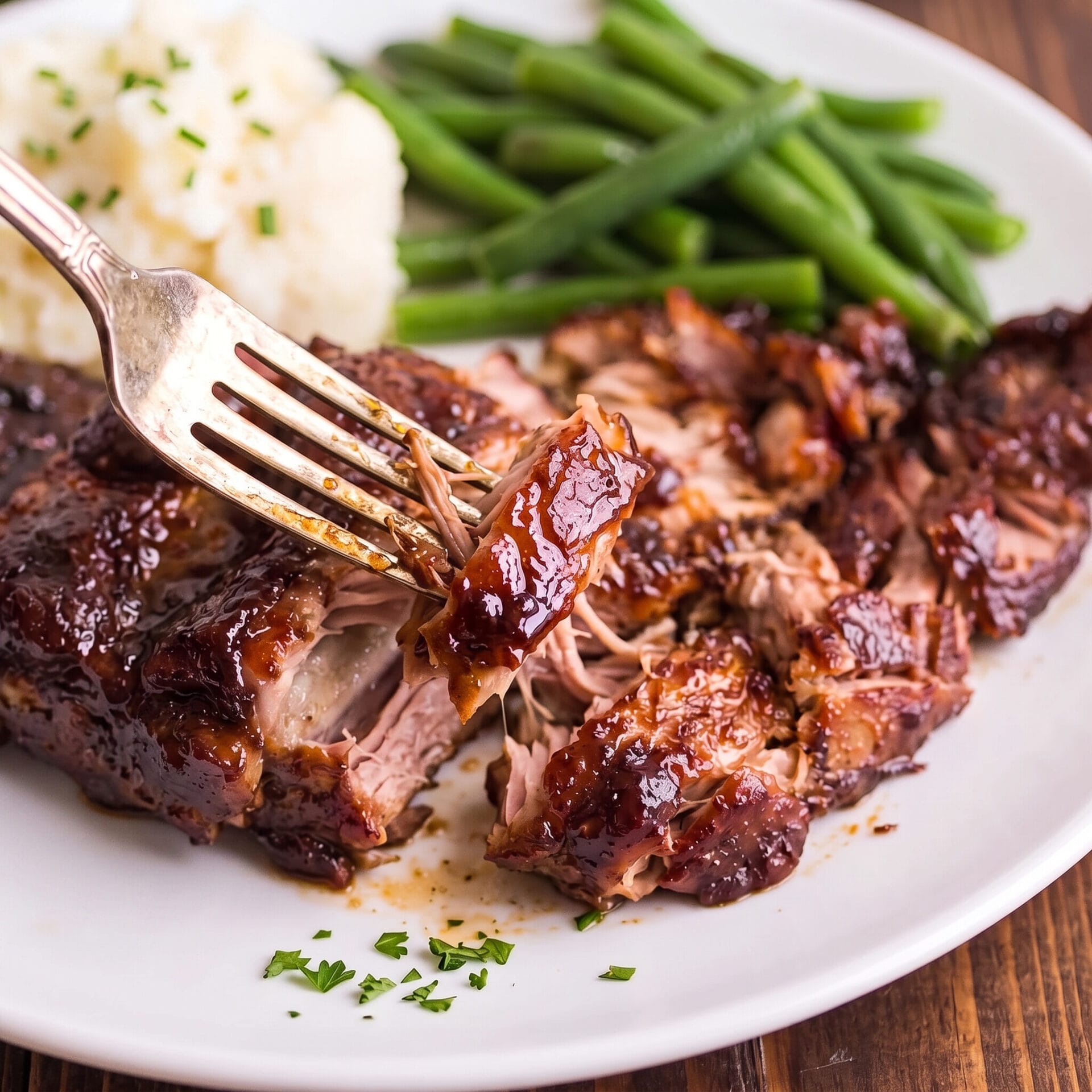 country style ribs fork-tender