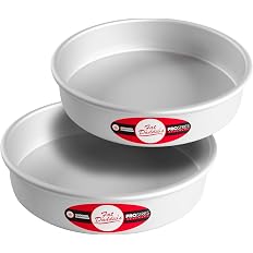 Fat Daddio's Anodized Aluminum Round Cake Pans